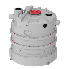 Forma di costruzione rotonda NS 2 - NS 22.5 - polietilene (PE-HD)