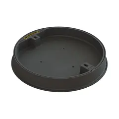 Dispositif de fermeture classe D 400 avec couvercle en fonte pour remplir de pierres naturelles