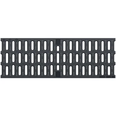 Grille en matière synthétique noire NW 150 