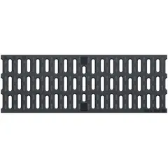 Grille en mati&egrave;re synth&eacute;tique noire NW 150 