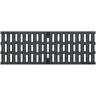 Grille en mati&egrave;re synth&eacute;tique noire NW 150 