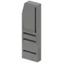 KerbDrain City 480 Plaque  frontale combin&eacute;e PRC
