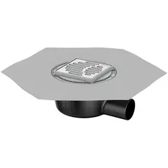 Corps d'&eacute;coulement Easyflow+ DN 50 Flatline - horizontal