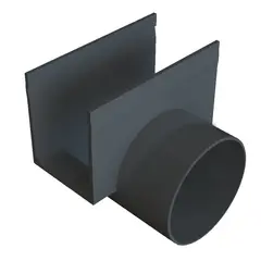 Scarico frontale OD 80 mm