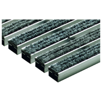 Tapis racle-pieds Rips gris clair