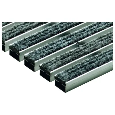 Tapis racle-pieds Rips gris clair