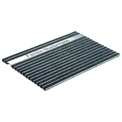 Tapis racle-pieds rips anthracite