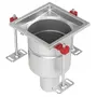 CleanPoint 1.4404, en une pi&egrave;ce sans siphon, corps d'avaloir vertical DN 70 - DN 100, avec cadre
