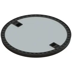Couvercle b&eacute;tonn&eacute; classe 30kN - 50kN - 75kN dans la feuillure du tuyau pour DN 600