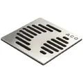 Grille en acier inox