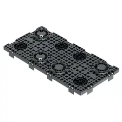 Stormbrixx SD und HD, plaque de recouvrement pour demi-module (au lieu du couvercle n&deg; 314092) en polypropyl&egrave;ne (PP)