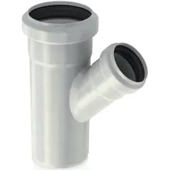 Pipe derivazione doppio 45&deg;