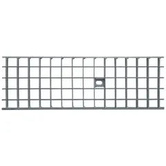 Grille caillebotis maille 23 x 23 mm antid&eacute;rapant