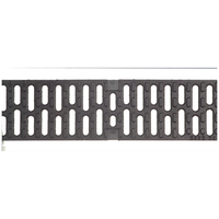 Grille en fonte KTL, largeur 123 mm