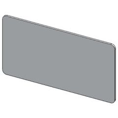 Plaque frontale