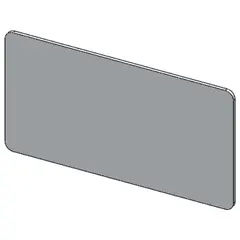 Plaque frontale &agrave; embo&icirc;ter pour AHR 050 - 100