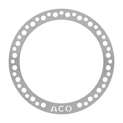 Grille circulaire DN 100 pour &eacute;coulement direct
