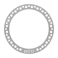 Grille circulaire DN 100 pour &eacute;coulement direct