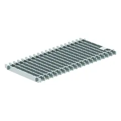 Grille &agrave; barreaux sans cadre pour bac de sol, classe V2A M125, antid&eacute;rapante