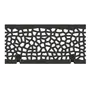 Grille en fonte Voronoi rev&ecirc;tement KTL, pour Swissdrain NW 200
