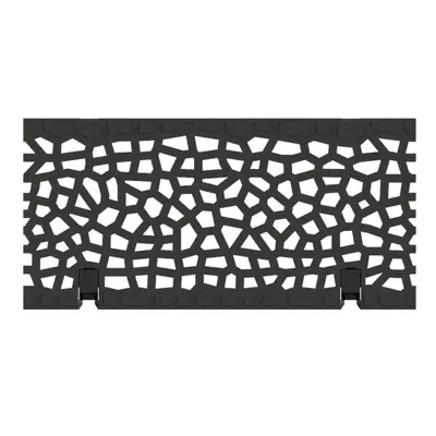 Gussrost Voronoi KTL-beschichtet, f&uuml;r Swissdrain NW 200