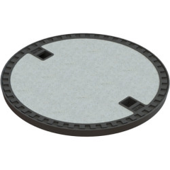 Couvercle b&eacute;tonn&eacute;