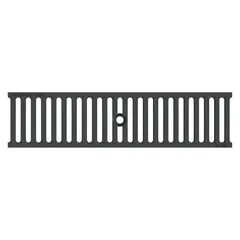 Grille en fonte KTL, viss&eacute;