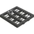 Grille de route classe C 250 avec cadre , DN 400 / 400