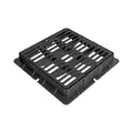 Grille de route classe D 400 avec cadre , DN 500 / 500