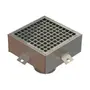 Citypoint CP 200 e CP 300 con griglia a maglia, MW 20 x 25, zincato