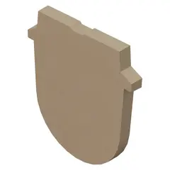 Testata Monoblock S, per inizio del canaletto, raccordo a asfalto