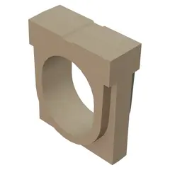 Adaptateur pour raccordement b&eacute;ton pour Monobloc S