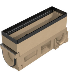 Collecteur/dessableur pour &eacute;l&eacute;ment de r&eacute;hausse &agrave; fente SD 100