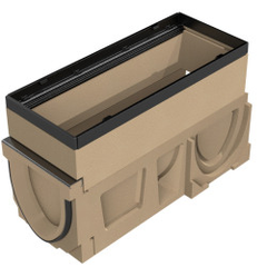 Collecteur/dessableur pour &eacute;l&eacute;ment de r&eacute;hausse &agrave; fente SD 150