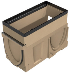 Collecteur/dessableur pour &eacute;l&eacute;ment de r&eacute;hausse &agrave; fente SD 200