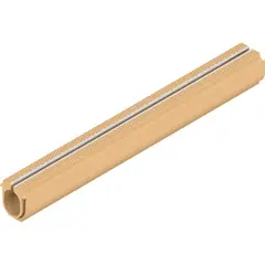 Monoblock S per raccordo a asfalto con superficie carrabile profilata D 400 - F 900 con fessura interrotta, con pendenza, con protezione dei bordi 