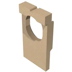 Adapter f&uuml;r Betonanschluss f&uuml;r Monoblock S, mit Gef&auml;lle