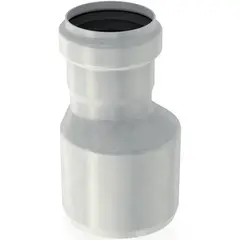 Pipe riduzione eccentrica con manicotto