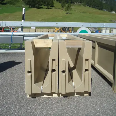Randstein f&uuml;r Strassentunnel