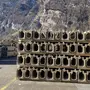 Caniveau &agrave; fente pour tunnel routier