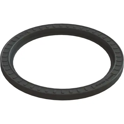 Couvercle classe B 125 en fonte sur tuyau en b&eacute;ton avec cadre de compensation pour DN 600-800