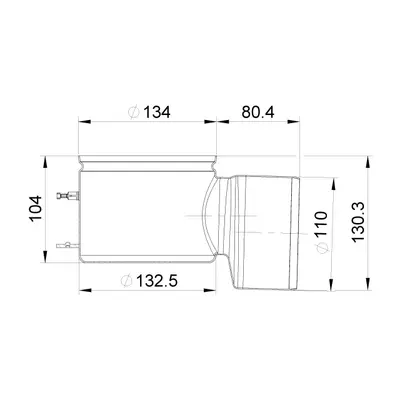 Grundk&ouml;rper waagrecht mit Halterand