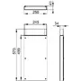 Conduit plat DN 70 / DN 100