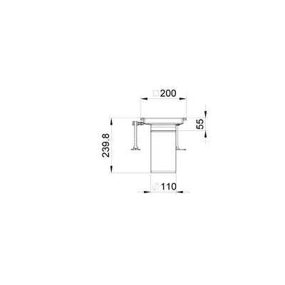R&eacute;hausse 200 x 200  pour ClassicPoint 