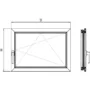 Dreh-/Kippflügel IV Dreifachverglasung, U-Wert 0.6, links angeschlagen